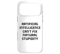 Carcasa para iPhone 17 Pro MAX Divertido diseño de Sarcasmo de Inteligencia Artificial AI - Humor