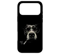 Carcasa para iPhone 17 Pro MAX Divertido diseño Intelectual para Amantes de los Perros