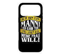 Carcasa para iPhone 17 Pro MAX Divertido Esposo Alemán Cita Hombre Hace Lo Que Mujer Quiere