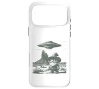 Carcasa para iPhone 17 Pro MAX Divertido gnomo del Desierto OVNI Alien Western Encounter Design