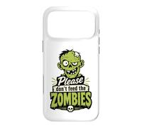 Carcasa para iPhone 17 Pro MAX Divertido gráfico de Humor Zombie Please no Feed The Zombies