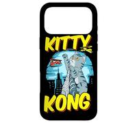Carcasa para iPhone 17 Pro MAX Divertido Kitty Kong Peluche Monstruo Gatito Gato Atigrado
