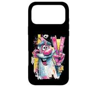 Carcasa para iPhone 17 Pro MAX Divertido Letrero gráfico de Carnicero con diseño de Graffiti Pop