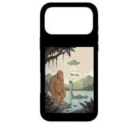 Carcasa para iPhone 17 Pro MAX Divertido Monstruo alienígena de Bigfoot Sasquatch Loch Ness