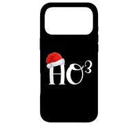 Carcasa para iPhone 17 Pro MAX Divertido Papá Noel Ho Ho To The Third Power Math Lover Christmas