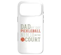 Carcasa para iPhone 17 Pro MAX Divertido Pickleball Dad Pickleball Ninja para Hombre