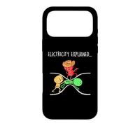 Carcasa para iPhone 17 Pro MAX Divertido Profesor de Física Electricidad Explicó Científico