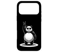 Carcasa para iPhone 17 Pro MAX Divertido Regalo de Animal para el Festival de música Heavy Rock Panda Band