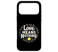 Carcasa para iPhone 17 Pro MAX Divertido Regalo de Cita de Tenis Love Means Nothing