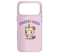 Carcasa para iPhone 17 Pro MAX Divertido Unicornio Ninja cumpleaños niña Equipo Princesa tripulación Rosa