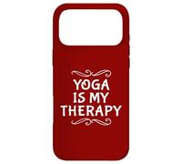 Carcasa para iPhone 17 Pro MAX Divertido Yoga Terapia Instructor Fitness Paz Mediación Amor