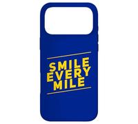 Carcasa para iPhone 17 Pro MAX Divertidos Corredores de maratón Smile Every Mile Track Runners