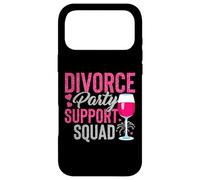 Carcasa para iPhone 17 Pro MAX Divorce Party Support Squad Funny Divorce Party Hombres Mujeres
