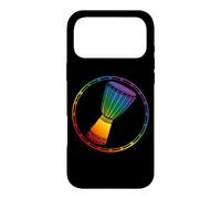 Carcasa para iPhone 17 Pro MAX Djembe Tambor África para LGBTQ+ Músico para Baterista Gay