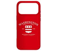 Carcasa para iPhone 17 Pro MAX DMV Local Washington D.C. Emblema del Distrito de Columbia
