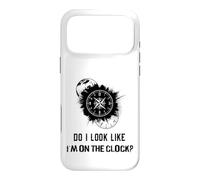 Carcasa para iPhone 17 Pro MAX Do I Look Like I'm On The Clock Funny Sarcastic Saying
