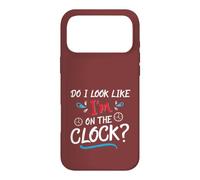 Carcasa para iPhone 17 Pro MAX Do I Look Like I'm On The Clock Funny Workplace Humor