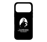 Carcasa para iPhone 17 Pro MAX Doble Placer para engañar al engañador Maquiavelo Cita