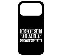 Carcasa para iPhone 17 Pro MAX Doctor en Medicina Dental Odontología Pediátrica