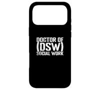 Carcasa para iPhone 17 Pro MAX Doctor en Trabajo Social (DSW)