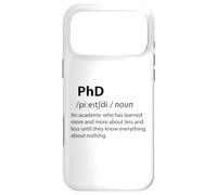 Carcasa para iPhone 17 Pro MAX Doctorado Divertido Diccionario Definición Doctorado Estudiante Graduación