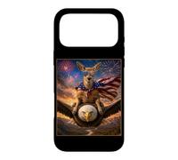 Carcasa para iPhone 17 Pro MAX Doe on Bald Eagle - Gafas de Bandera Estadounidense con Ciervo Femenino
