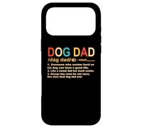 Carcasa para iPhone 17 Pro MAX Dog Dad Definition Best Dogs For Daddy Funny Fathers Day