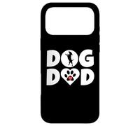 Carcasa para iPhone 17 Pro MAX Dog Dad - Regalo del día del Padre para papá Amante de los Perros - Lindo Perro