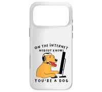 Carcasa para iPhone 17 Pro MAX Dog Gamer En Internet, Nadie Sabe Que Eres un Perro