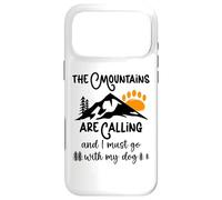 Carcasa para iPhone 17 Pro MAX Dog Mountains Are Calling I Must Go Hiking Dogs Take a Hike