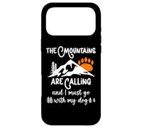 Carcasa para iPhone 17 Pro MAX Dog Mountains Are Calling I Must Go Hiking Dogs Take a Hike