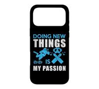 Carcasa para iPhone 17 Pro MAX Doing New Things Is My Passion Dive Funny Scuba Diving Diver