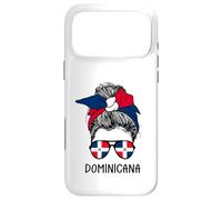 Carcasa para iPhone 17 Pro MAX Dominicana Girl Dominican Heritage Dominican Republic Flag