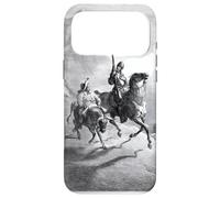 Carcasa para iPhone 17 Pro MAX Don Quijote asícomo Sancho Saliendo de Gustave Dore (1863)