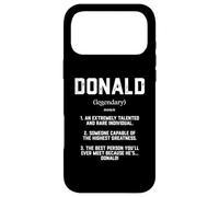 Carcasa para iPhone 17 Pro MAX Donald Definition Funny Talented Great President Cosplay Don
