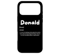 Carcasa para iPhone 17 Pro MAX Donald Definition Personalized Trump Name Costume For Donald