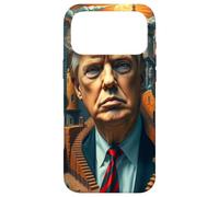 Carcasa para iPhone 17 Pro MAX Donald Trump Surrealismo Arte Movimiento Retrato