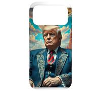 Carcasa para iPhone 17 Pro MAX Donald Trump Surrealismo Arte Movimiento Retrato