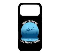 Carcasa para iPhone 17 Pro MAX Don't Follow Me I Do Stupid Things Scuba Diving Diver Dive