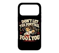 Carcasa para iPhone 17 Pro MAX Don't Let The Ponytail Fool You Karate Girls Cinturón Negro