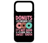 Carcasa para iPhone 17 Pro MAX Donuts Because It's Not Good To Ignore Your Sweet Tooth