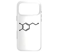 Carcasa para iPhone 17 Pro MAX Dopamina es Igual a Felicidad Dopamina Molécula Ciencia