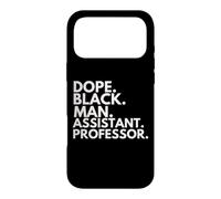 Carcasa para iPhone 17 Pro MAX Dope Black Man Profesor Asistente Orgullo Afroamericano