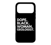 Carcasa para iPhone 17 Pro MAX Dope Black Woman Geólogo empoderado Mes de la Historia Negra