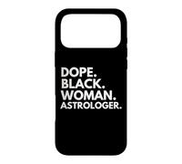 Carcasa para iPhone 17 Pro MAX Dope Mujer Negra Astróloga Astrología Mes de la Historia Negra