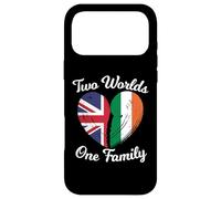 Carcasa para iPhone 17 Pro MAX Dos Mundos una Familia Herencia británica Irlandesa