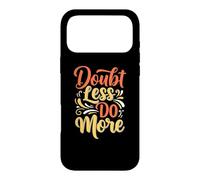 Carcasa para iPhone 17 Pro MAX Doubt Less do More Inspirational Motivation Typography