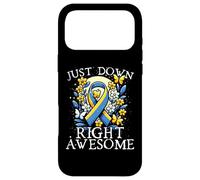 Carcasa para iPhone 17 Pro MAX Down Syndrome Awareness Month - Just Down Right Awesome