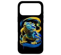Carcasa para iPhone 17 Pro MAX Dragón Barbudo Colorido Lagarto Reptil Exótico Gecko Iguana