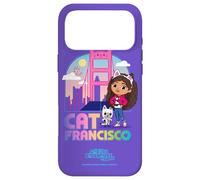 Carcasa para iPhone 17 Pro MAX DreamWorks Gabby’s Dollhouse The Movie Cat Francisco Bridge